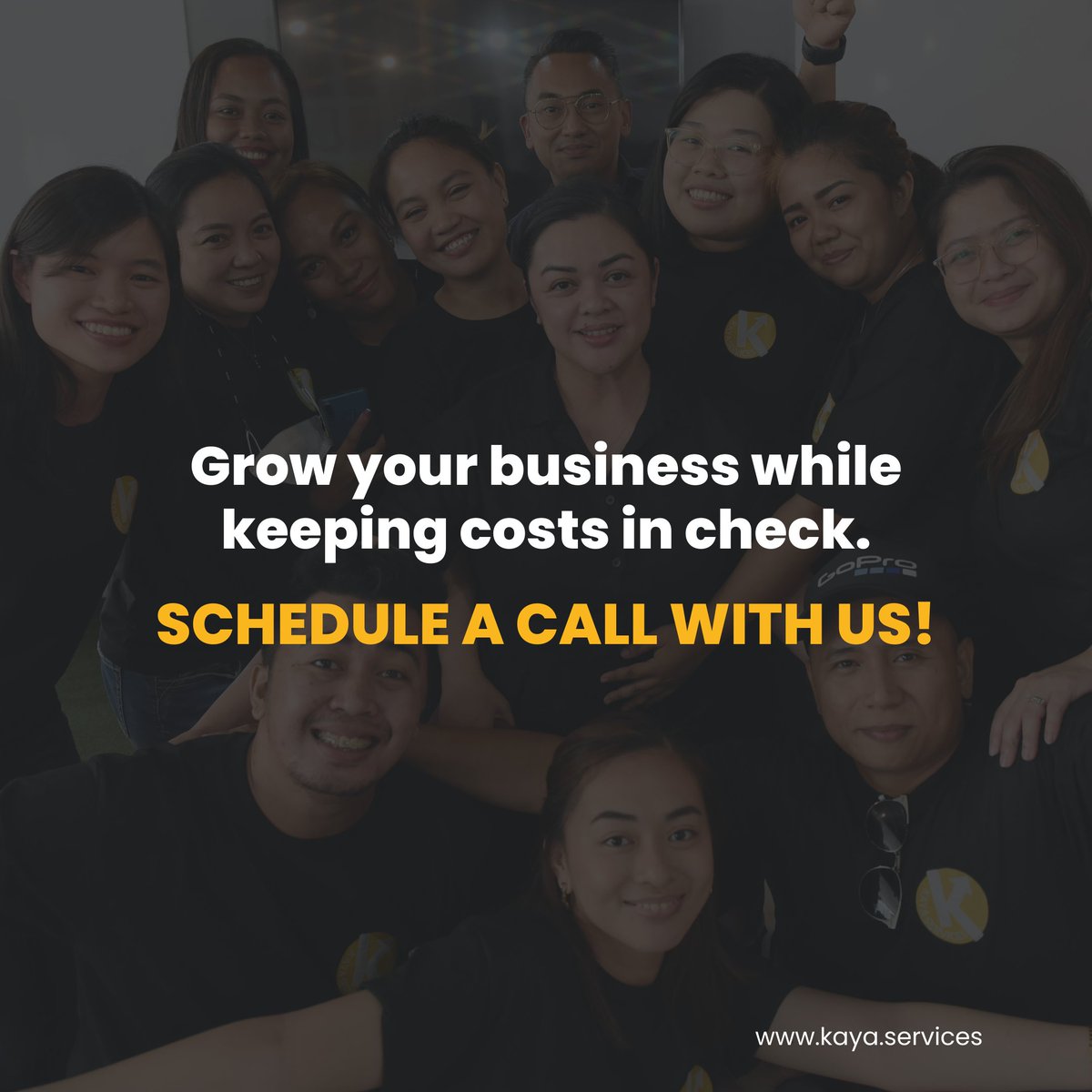 In today's competitive business landscape, cost efficiency is key to success. 💰

One strategy that's gaining traction? Hiring a #FilipinoVirtualAssistant!

Let's chat about how a Filipino VA can help your business thrive while keeping costs in check.
kaya.services/schedule-a-call
