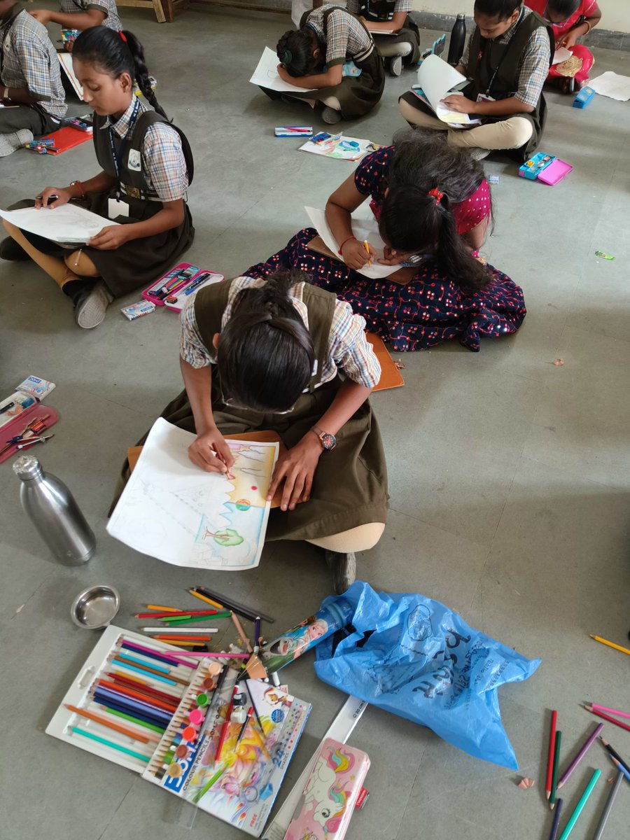 #TogetherForCleanAir #CleanAirForHealth
Drawing competition at Bavla School on the international day of clean air for blue sky _ at Ahmedabad Rural
<a href="/CdhoAhmedabad/">Deputy Director MCH</a> <a href="/drjayesh75/">Dr Jayesh H Solanki</a> @GujHFWDept 
<a href="/InfoGujarat/">Gujarat Information</a> 
<a href="/MoHFW_INDIA/">Ministry of Health</a> 
<a href="/NPCCHH/">National Prog. on Climate Change & Human Health</a> 
<a href="/CollectorAhd/">Ahmedabad Collector</a> 
<a href="/dp_amdavad/">DDO AHMEDABAD</a>