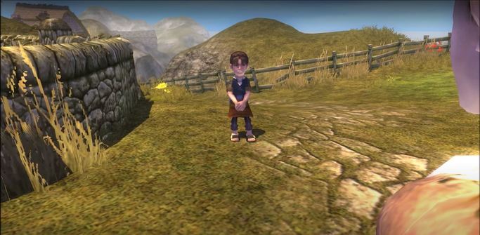 "I've lost Rosie! I left her and I can't remember where. Her stuffing needs changing today and I can't find her! Please help! She's a lovely little furry bear with a blue patch on her back."