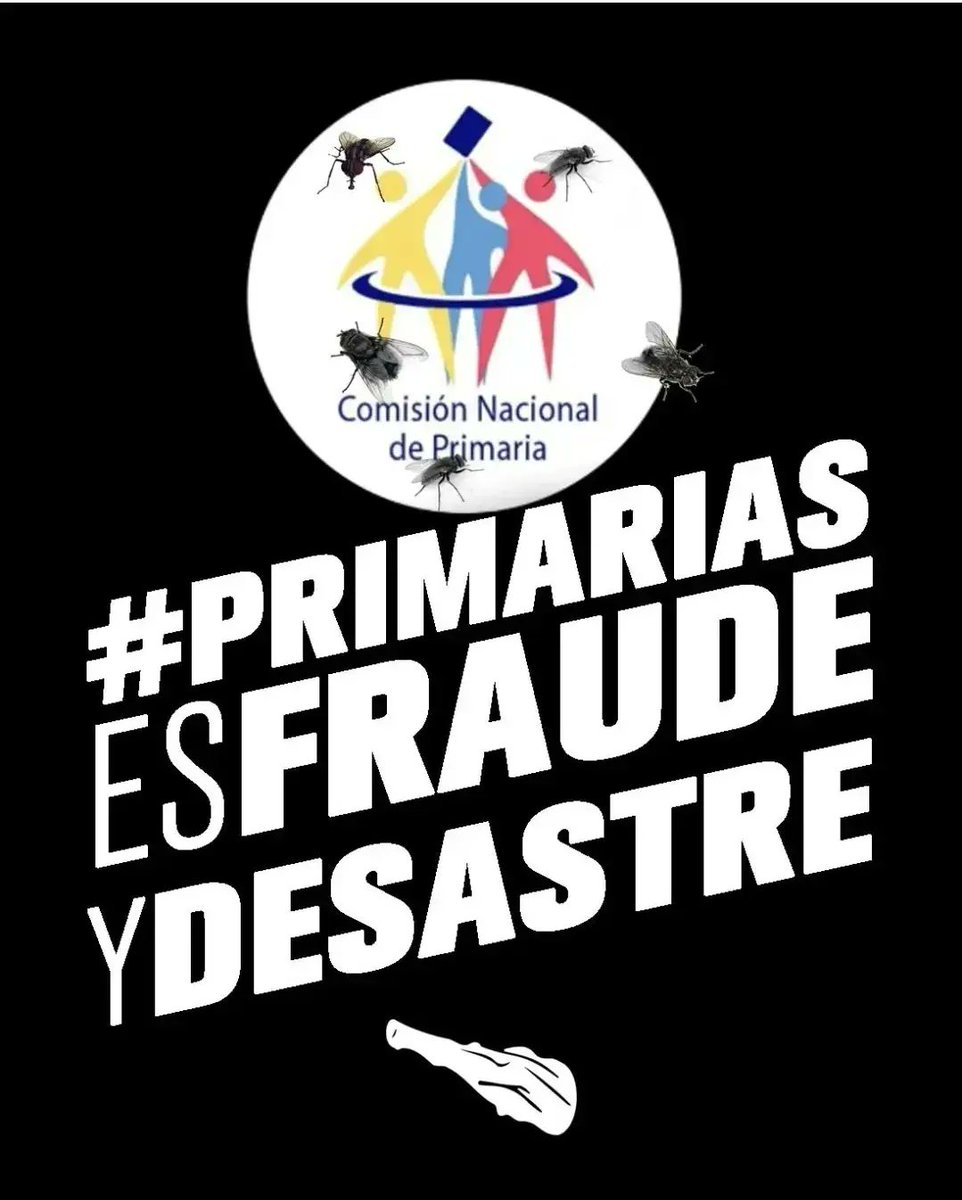 Somos pueblo libre en Revolución estos majunches ¡Jamás Volverán!

¡Unidos Venceremos! 

#PrimariasEsFraudeYDesastre 
<a href="/NicolasMaduro/">Nicolás Maduro</a> 
<a href="/dcabellor/">Diosdado Cabello R</a> 
<a href="/PartidoPSUV/">PSUV</a> 
<a href="/ConElMazoDando/">Con el Mazo Dando</a>