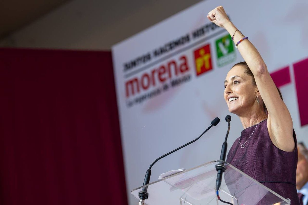 EmilioUlloa's tweet photo. La Transformación debe seguir, y se confirma que la Dra. @Claudiashein es la mejor opción para que México🇲🇽 continúe por el camino trazado, ¡el pueblo es sabio y eligió a una coordinadora que ha demostrado capacidad, lealtad y liderazgo! 

Vamos juntos con ella hasta la victoria. https://t.co/nmXt5ZQou4