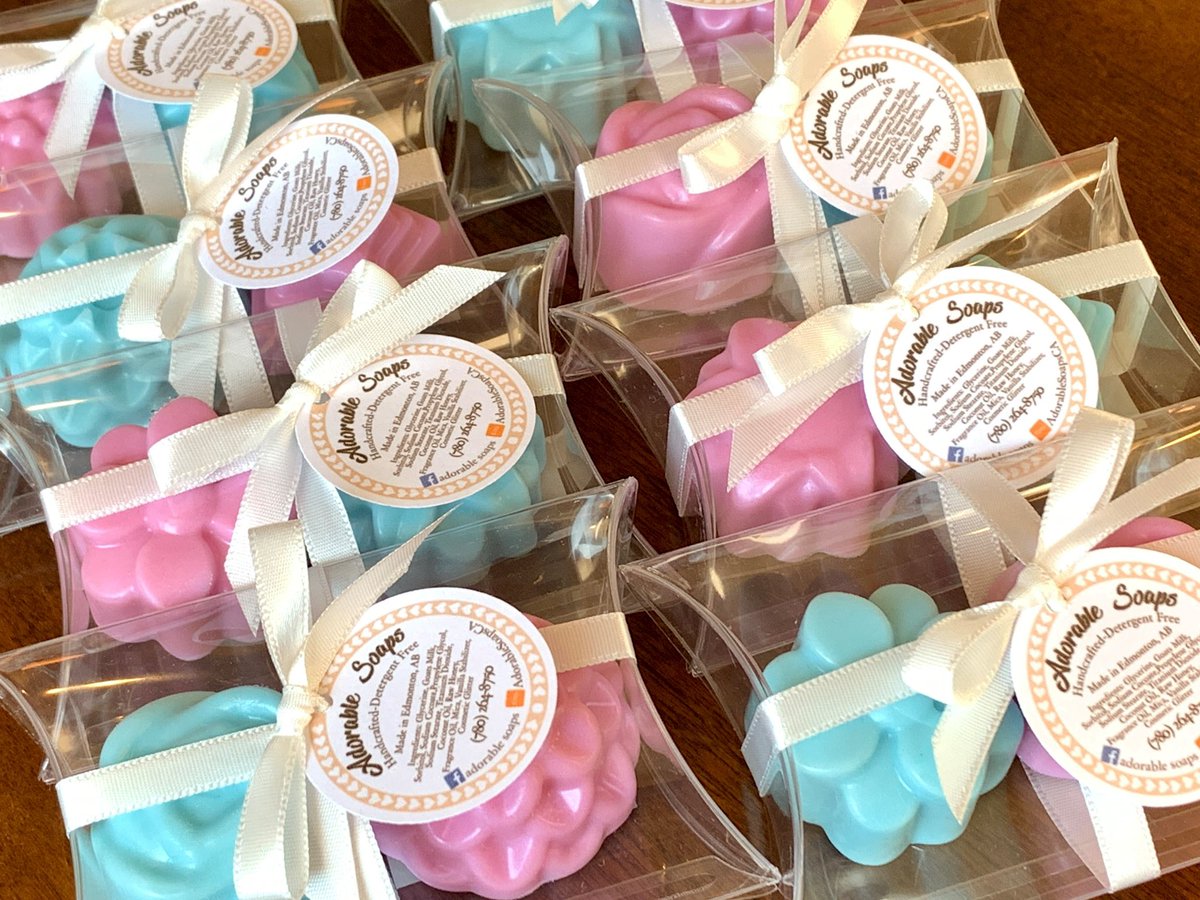 Our mini flower soap favors in a clear box are 15% off!!
Only at adorablesoapsca.Etsy.com #cutegift #weddingfavor #bridalshowerideas #weddingideas #uniquewedding #babyshowerfavor #babyshowerideas