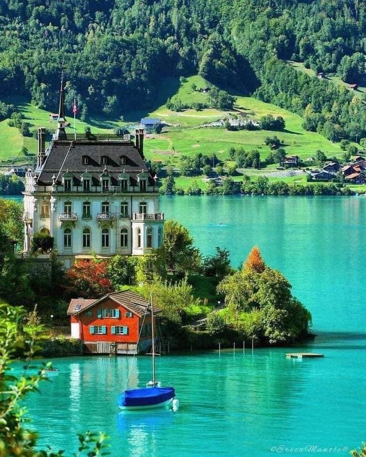 ElennaVolkovsk1's tweet photo. Fantastic landscape... 
Iseltwald.  Switzerland https://t.co/8XBYYfEA0m