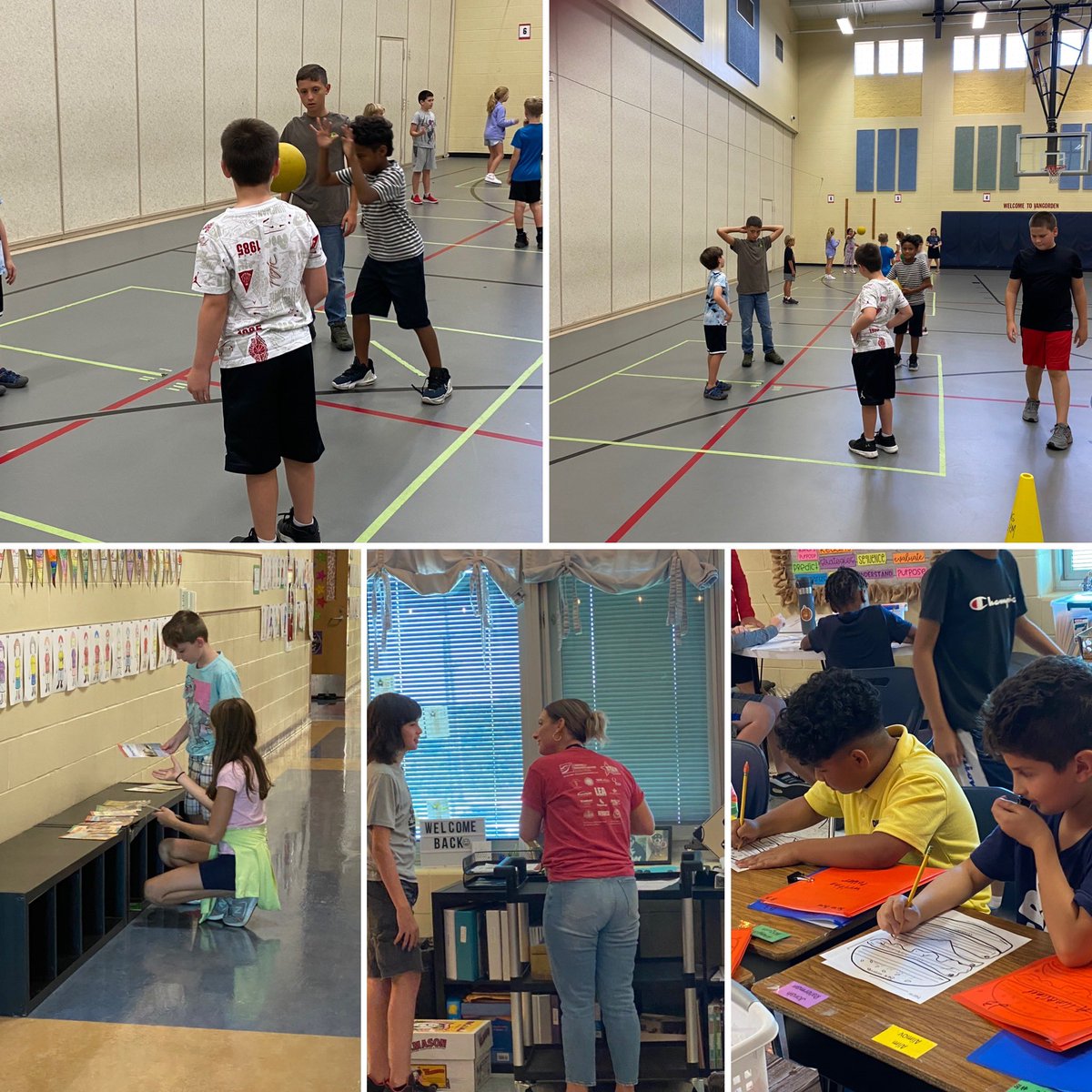 Our 6th grade students are serving as role models and helpers to our VG students and teachers! Way to go, MAC Buddies!