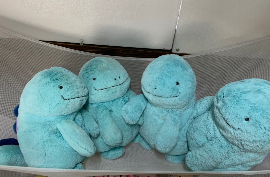 reaqua47's tweet photo. ちょ、ちょっとみんな💦

バスタイムが終わったらハンモックでお昼寝タイムだからそんなにくっ付いておしゃべりに夢中にならないで😂

一応ソーシャルディスタンスを…💦

#ヌオー #ヌオー好きな人と繋がりたい #ポケモン
#宅配クリーニング #リアクア #ぬいぐるみ #クリーニング #ぬいぐるみへの想い https://t.co/tJNsahR0da