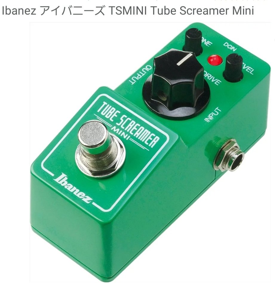 ddd666815's tweet photo. 何だか急にミニめちゃ欲しくなってきた!😆
#TubeScreamerMini
#Ibanez https://t.co/SS1KeU4Z6b