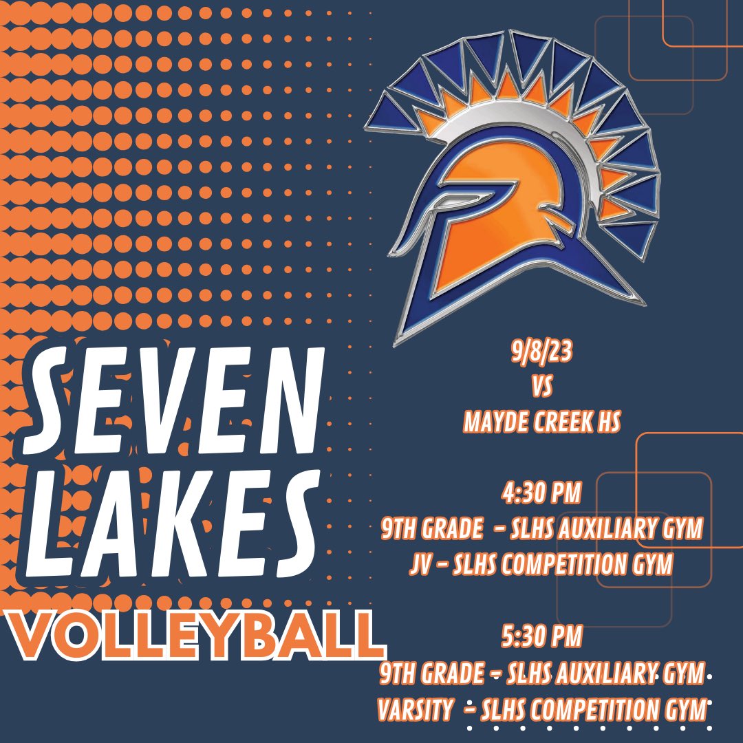 SLHSABC's tweet photo. Volleyball, Volleyball, Volleyball, Volleyball…two days straight! 🏐 #sevenlakes #letsgolakes https://t.co/y4IZl37TLb