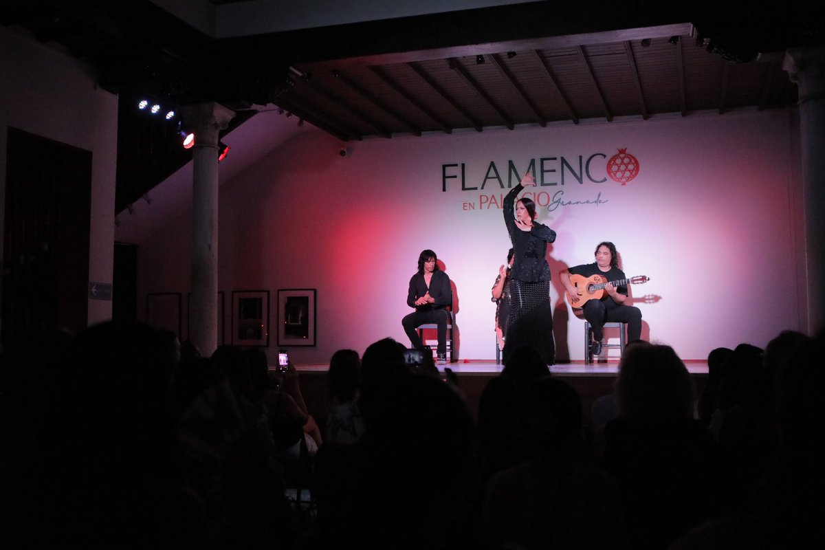 Pedazo de tablao de flamenco en granada @FlamencoPalacio
