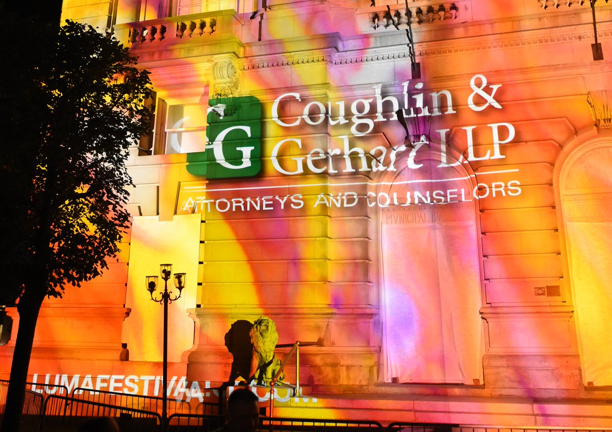 Experience groundbreaking projection masterpieces from around the world at LUMA Projection Arts Festival 2023! 
Sept. 8th &amp; 9th. Downtown, Binghamton, NY
LUMA is a FREE festival with select ticketed experiences. We at C&amp;G are honored to support LUMA 2023.  lumafestival.com