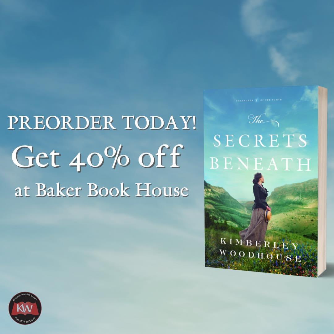 Look what’s coming from #kimberleywoodhouse! Preorder here for 40% off: bakerbookhouse.com/products/516377 @bethany_house #bhpfiction #treasuresoftheearth #woodhousedinobites #thesecretsbeneath #ComingSoon #preorderdeal #christianfiction #dinobooks #booksof2023 #2023books #BookTwitter