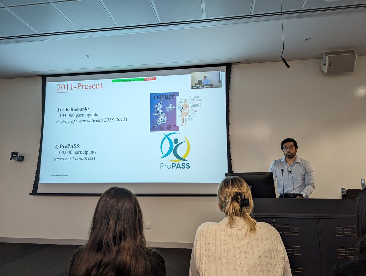 Raaj Kishore Biswas (@biswasraaj) on Twitter photo Wearables in research and public health: present and future potentials - talk by <a href="/M_Stamatakis/">Emmanuel (Manos) Stamatakis</a> and <a href="/Matthew_Ahmadi_/">Matthew Ahmadi</a>
Launching of Mackenzie Wearables Research Hub at the Charles Perkins Centre. Wearables in research and public health: present and future potentials - talk by <a href="/M_Stamatakis/">Emmanuel (Manos) Stamatakis</a> and <a href="/Matthew_Ahmadi_/">Matthew Ahmadi</a>
Launching of Mackenzie Wearables Research Hub at the Charles Perkins Centre.