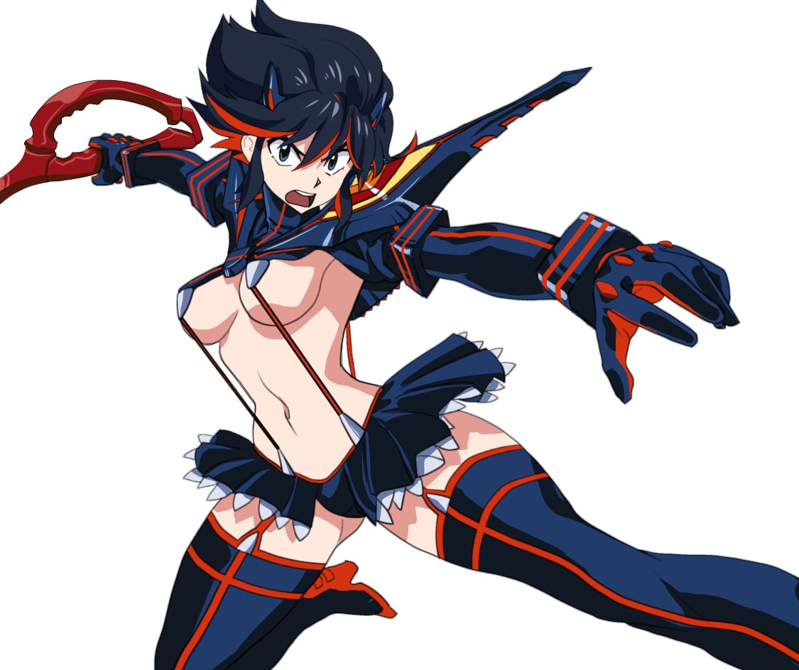 キルラキル 纏流子
大きなサイズをpixivに上げる予定。
＃キルラキル
＃纏流子
＃killlakill