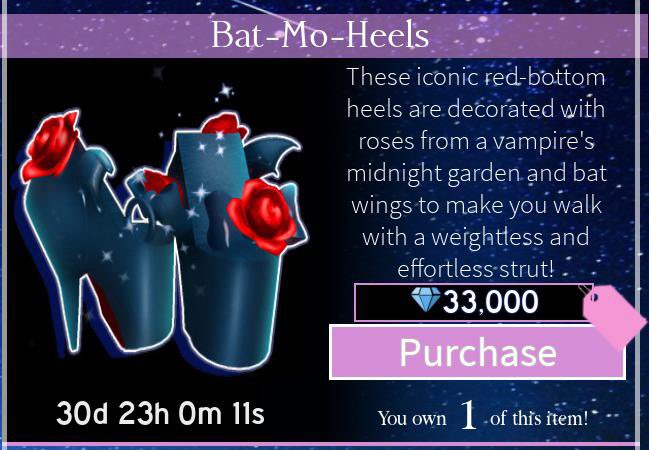 ￼
BRING BACK OG BAT-MOS 😭

Please please please we NEED an og Bat-Mo-Heels toggle 💔💔💔💔💔💔💔💔💔💔💔💔💔💔💔