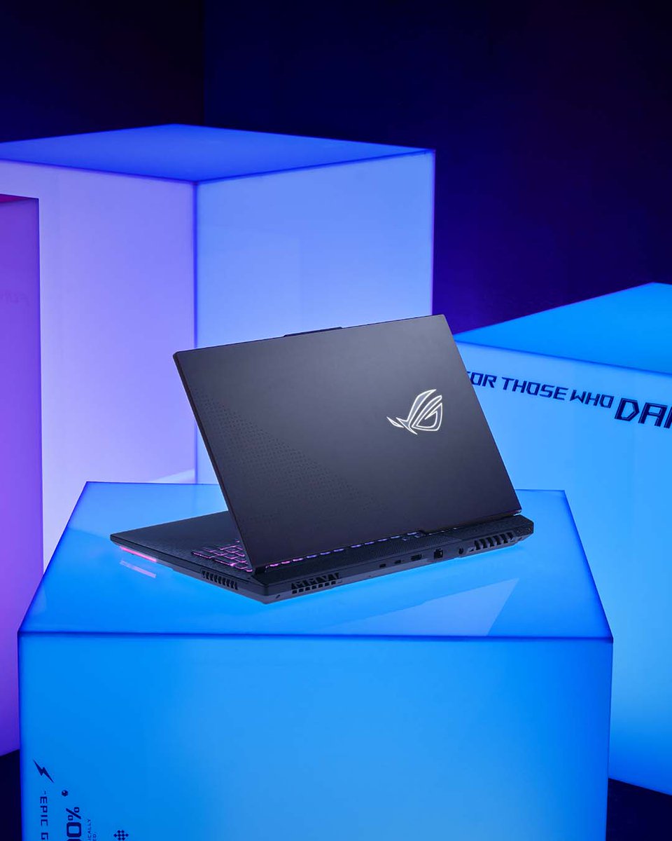 ASUS_ROGNA's tweet photo. With up to an NVIDIA GeForce RTX™ 4070 Laptop GPU and AMD Ryzen™ 9 7945HX CPU, the ROG Strix G17 provides powerful gaming experience with improved cooling system.
#ROG #StrixG17 https://t.co/zbvLO7utcY