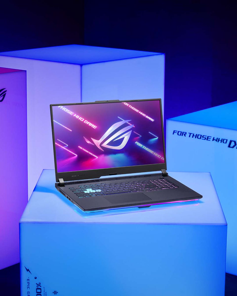 ASUS_ROGNA's tweet photo. With up to an NVIDIA GeForce RTX™ 4070 Laptop GPU and AMD Ryzen™ 9 7945HX CPU, the ROG Strix G17 provides powerful gaming experience with improved cooling system.
#ROG #StrixG17 https://t.co/zbvLO7utcY