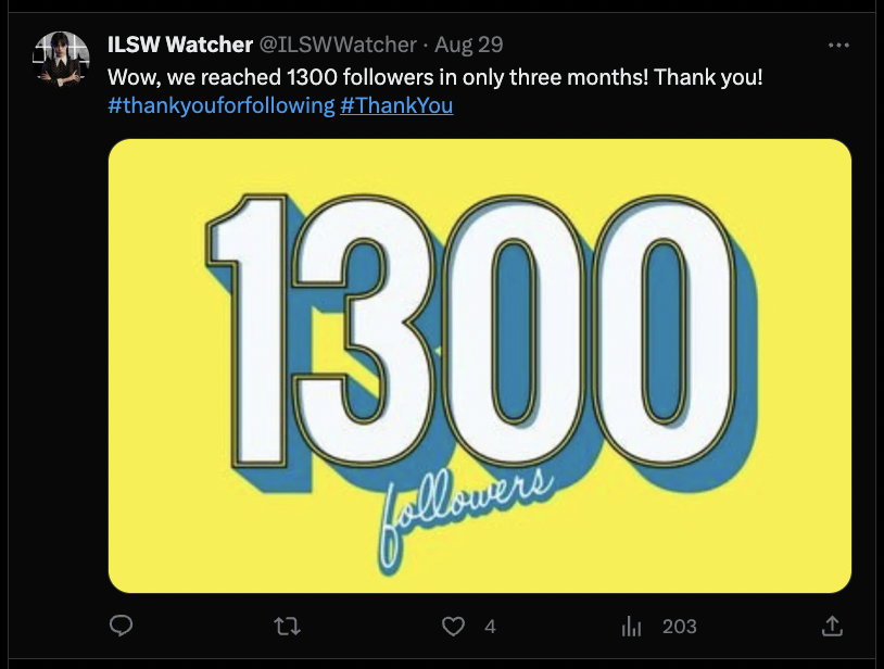 Bloggo2point0's tweet photo. 1300 followers last week and 4 likes? 1600 followers today and 2 likes. I'm not sure how much they really like you @ILSWWatcher. It's almost like you just place yourself on a bunch of MAGA follow trains. #oneterminburman #chasingclout https://t.co/nCDiUlauNK
