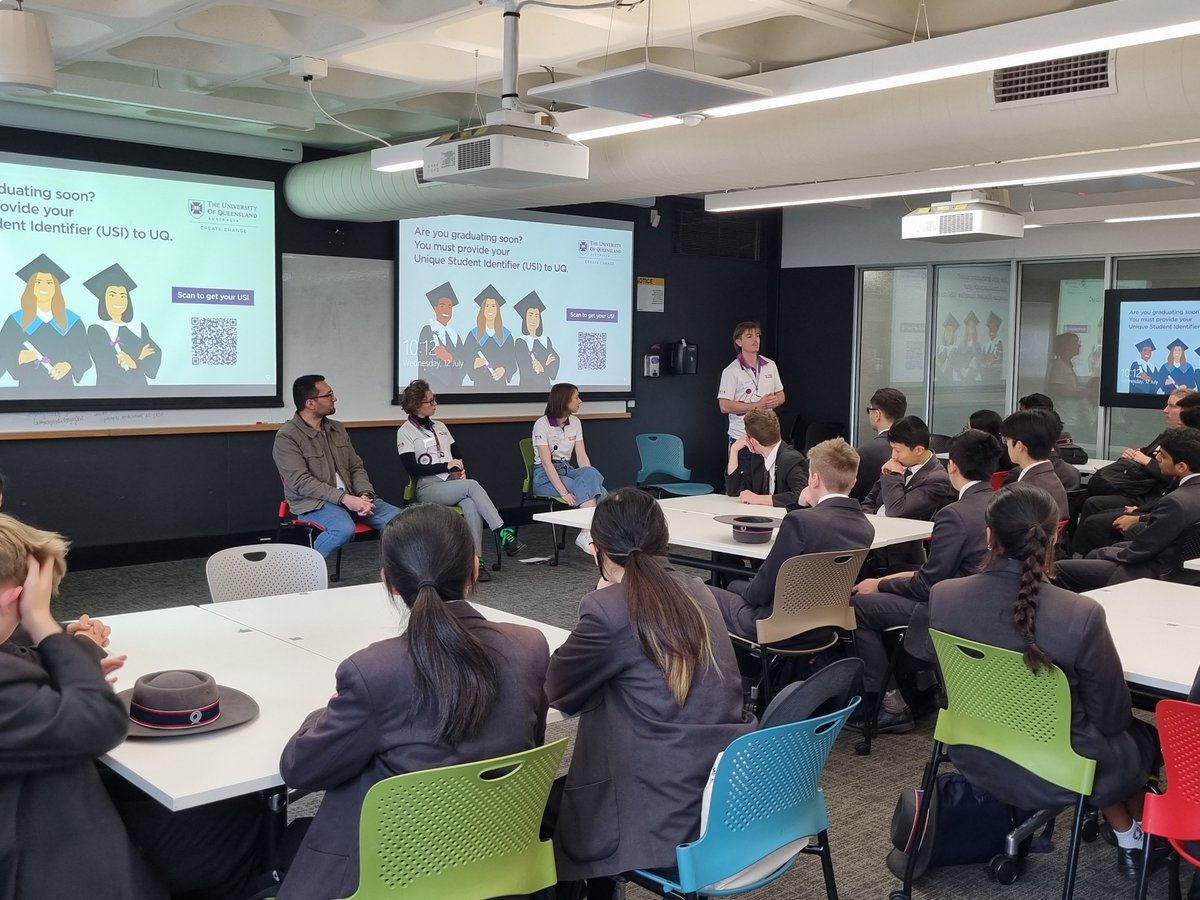 WOSQld's tweet image. Term 3 is almost over but our Young Science Ambassadors have been busy engaging with schools, teachers and students through in-person visits, panels for senior students and at the annual Science Educators Colloquium dinner. (1 of 2)

#science #STEM #wonderofscience