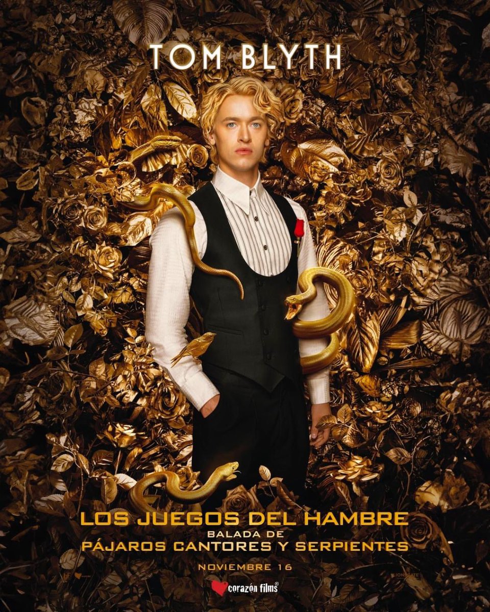 KatzenGeek's tweet photo. Ellos son algunos de los personajes que verás este 16 de noviembre en el estreno de #LosJuegosDelHambre #BaladaDePájarosCantoresYSerpientes. Que nervios!! Ya la queremos ver!! https://t.co/LqgxPI4odV