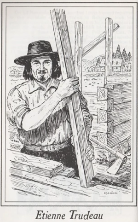 Today in 1659, Etienne Trudeau arrived in New France and began working as a master carpenter. 
About 250 years later, Charles-Emile Trudeau became a millionaire by building gas stations.
Charles' son, Pierre, became Prime Minister of Canada, as did Pierre's son, Justin.