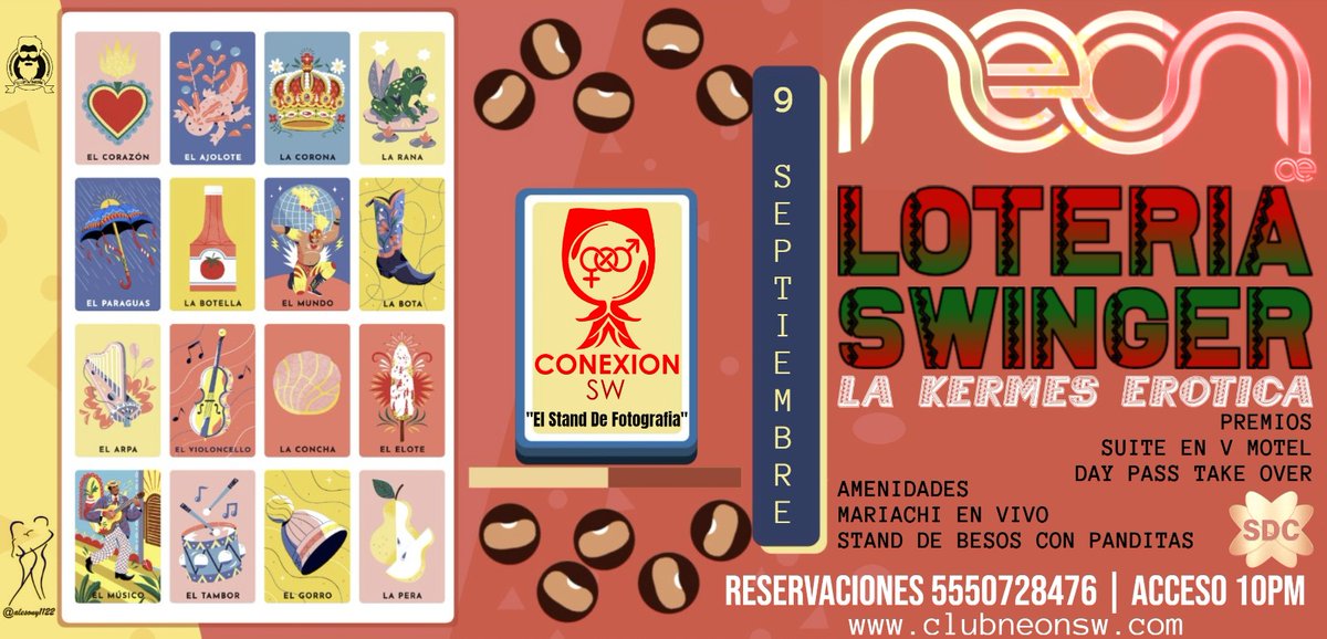 ConexionSW's tweet photo. Conexión SW se hace presente en  @ElMejorClubSW de la cdmx
Un ambiente extraordinario al lado de @alesony1122 y @Cachosw
¿Aun no tienes plan para este fin? Que mejor que este, no se lo pueden perder!!! 🥳

#swingersméxico
#diversion
#amigosw https://t.co/ApcS0WjMOX
