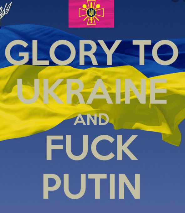 🇺🇦#SlavaUkraïni #СлаваУкраїні #OpRussia #NATO
#IStandWithUkraine ·@DanielM52042443 #MOG #NAFOfella #UkraineWillWin #RussianWarCrimes #PutinsWars #ruzzia #counteroffensive #Ukraine #RussiaIsATerroristState #PutinIsaWarCriminal