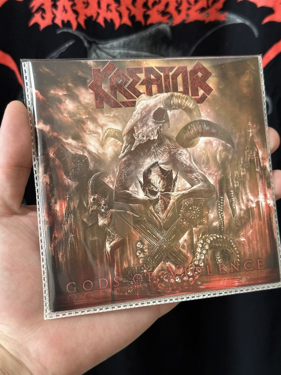 shishineko44225's tweet photo. #Nowplaying
#KREATOR
#GODSOFVIOLENCE https://t.co/ky9BNTQ5V1