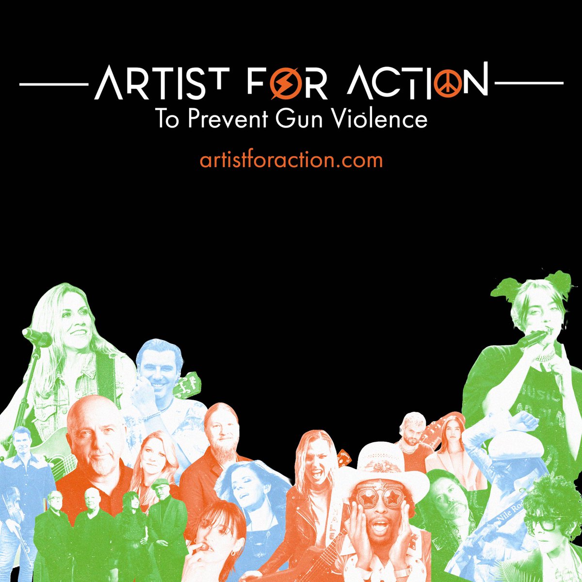 afaventures's tweet image. We are a coalition of artists, musicians and influencers who are taking action towards eliminating the epidemic of gun violence in America. Our platform makes it easy for artists to activate their fans in taking 3 simple steps to prevent gun violence - Volunteer, Donate, Vote.