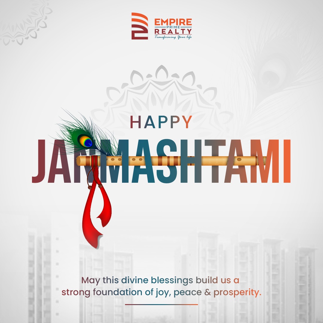 Embrace the divine melody of Krishna's flute, as we celebrate the birth of the Supreme Lord who guides us through the waves of life. May this Janmashtami fill your heart with love, joy, and spiritual enlightenment. Wishing you a blessed and joyous Janmashtami! 🌟🙏 #Janmashtami
