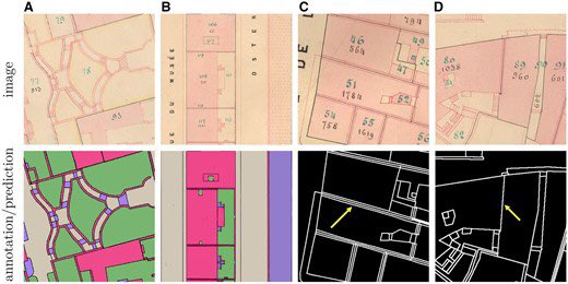 The automatic vectorization and effective annotation based on neural networks of historical cadastral maps for #urbanstudies. 

academic.oup.com/dsh/article/38…