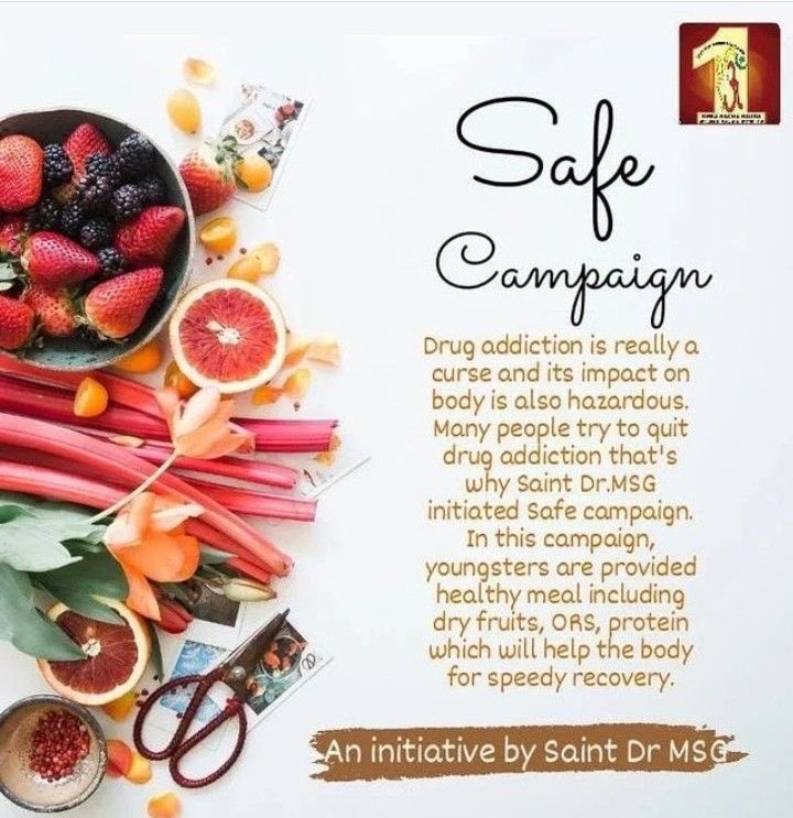Paak_Mohobbat's tweet photo. After drug quitting body needs nutritious diet to boost immunity . For that Saint MSG Insan have initiated Safe Campaign Under which Completely nutritious kit including minerals, Vitamins , dryfruits distributed to the people who have shun the habit of drugs 💯 #SafebySaintMSG https://t.co/58fUcBnFba