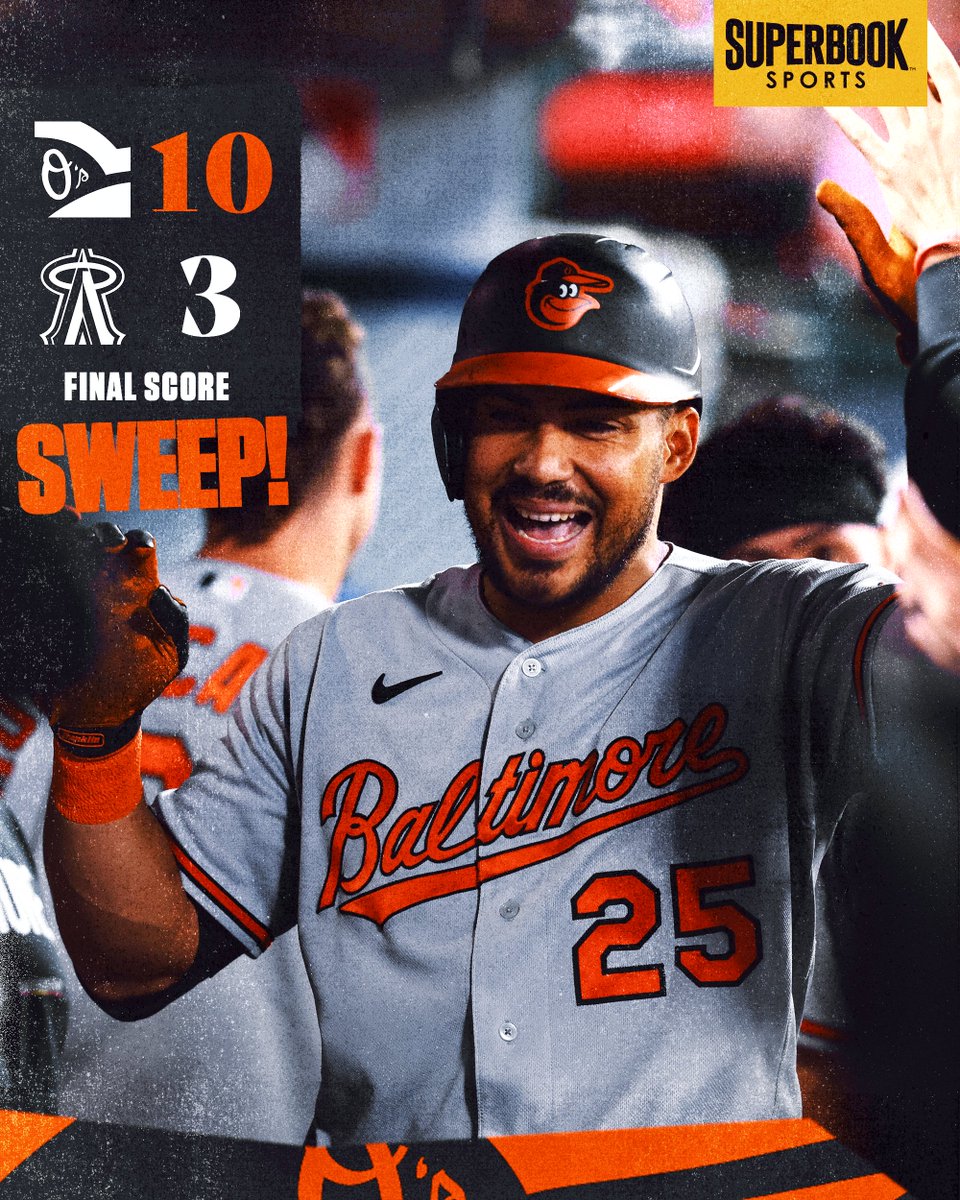 Orioles's tweet photo. Gave Orange County a new meaning. https://t.co/hL9xzVZoVq