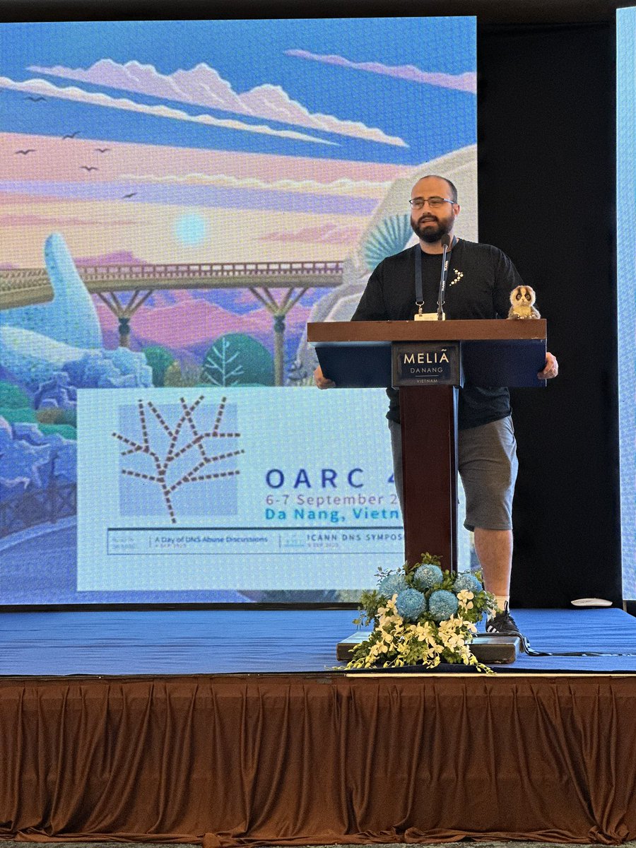 Sebastian Castro (@secastro) on Twitter photo Felipe Agnelli Barbosa from <a href="/InternetNZ/">InternetNZ | Ipurangi Aotearoa</a> reports on the DNSSEC incident affecting .nz domains earlier this year #OARC41 #lovedns Felipe Agnelli Barbosa from <a href="/InternetNZ/">InternetNZ | Ipurangi Aotearoa</a> reports on the DNSSEC incident affecting .nz domains earlier this year #OARC41 #lovedns