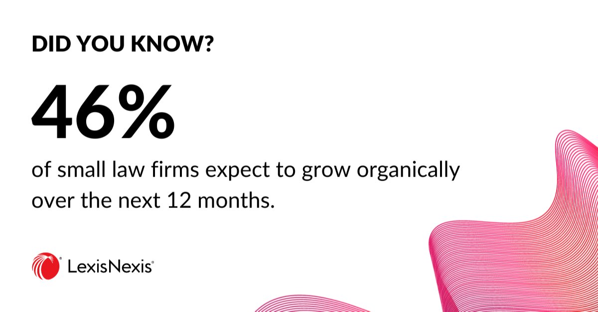AshaThayappan's tweet image. Small law firms have shown consistent growth over the past turbulent few years &amp;amp; have a newfound sense of confidence. Discover their top strategies &amp;amp; tactics to organically win new business &amp;amp; expand portfolios to #GenerateGrowth in #Bellwether2023 report bit.ly/482ENN7
