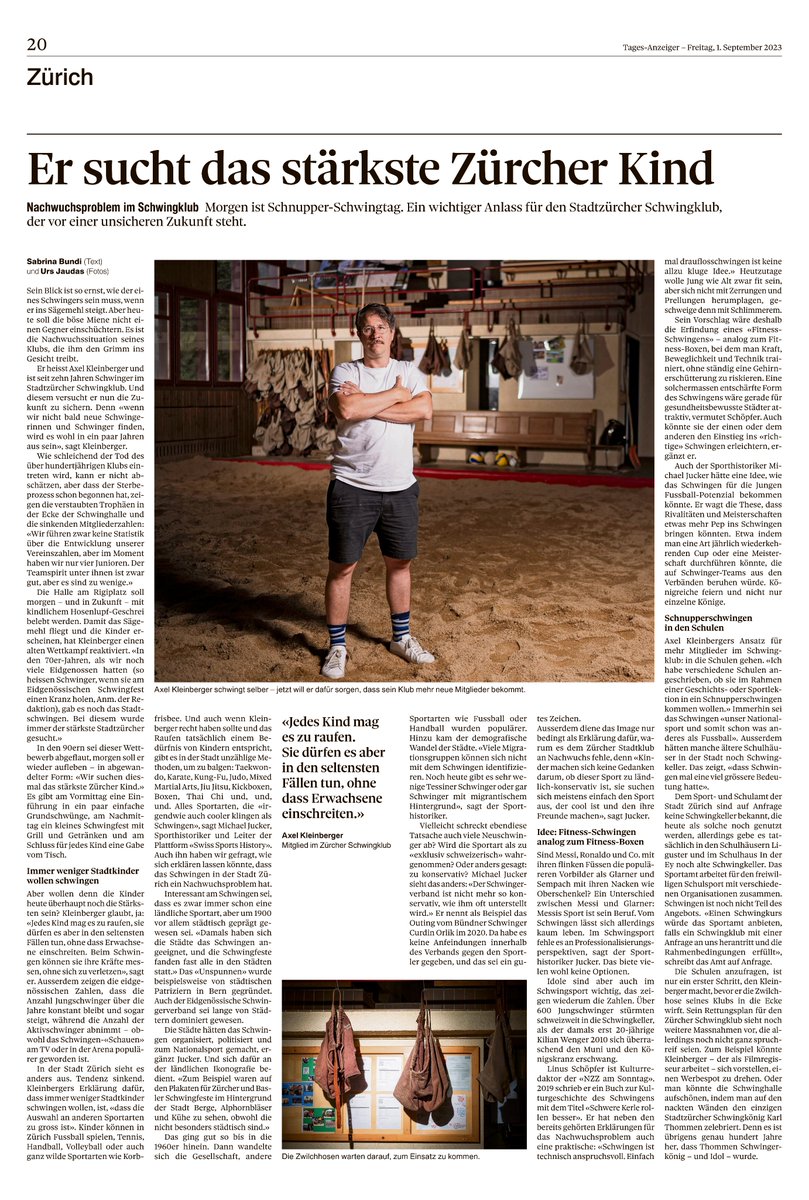 SportsHistoryCH's tweet photo. Warum lassen sich in städtischen Gebieten🏙️weniger Kinder fürs Schwingen🤼🇨🇭begeistern? 

Unser Projekleiter Michael Jucker ordnet aus sporthistorischer Sicht ein.👇 https://t.co/oM9YRyxGfD