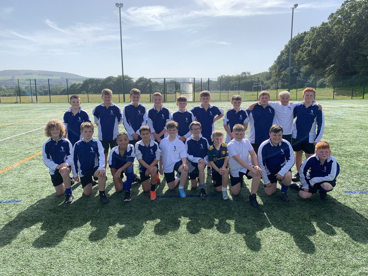 Outstanding numbers for first session of rugby with year 7. Already been drilled in the St Cenydd rule of strictly no smiling in photos