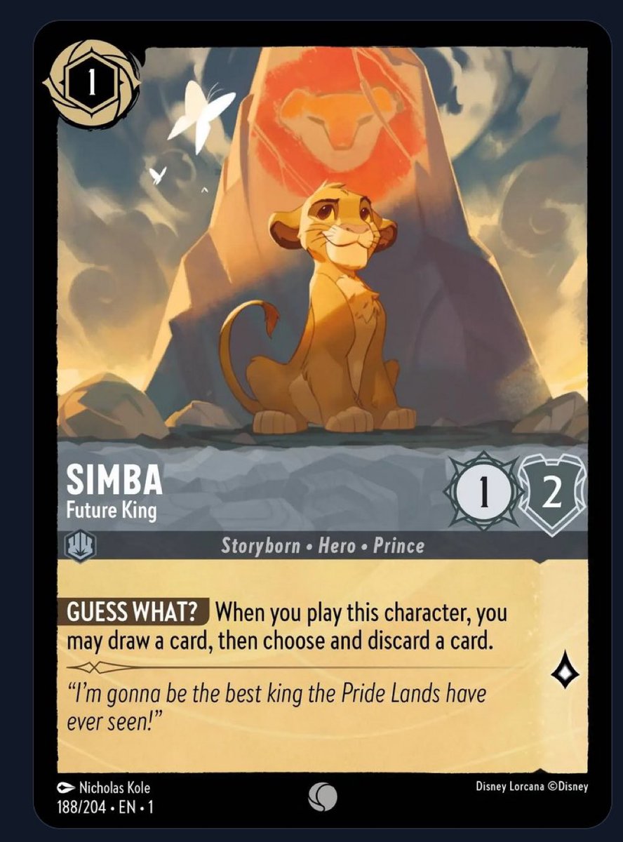 kekivelez's tweet photo. @DisneyLorcana or @RavSteveWarner is discard mandatory ("may" is optional, but "then" can imply it happens regardless) or is it conditional on draw? (Ommited "if you do") https://t.co/5T344dZDtu