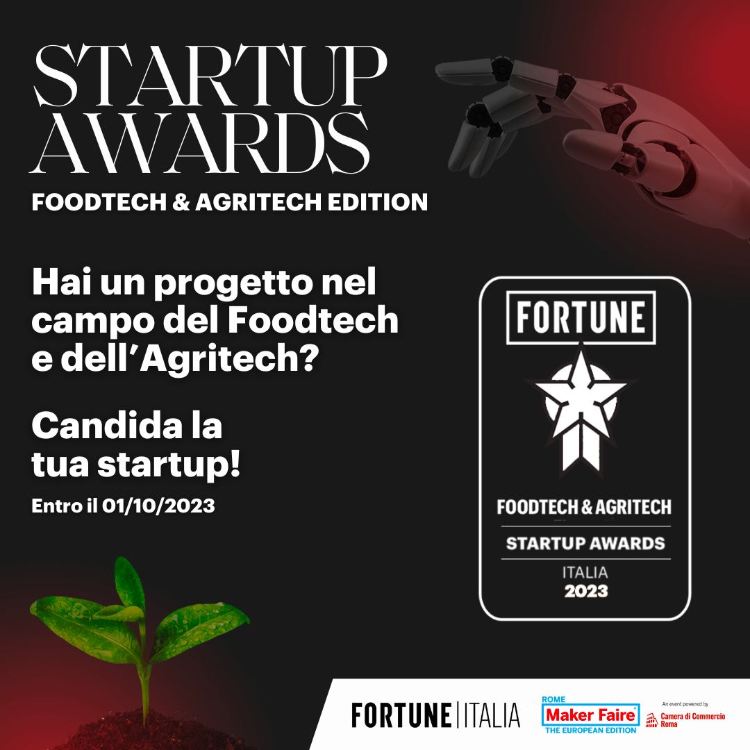 Hai un'idea innovativa in ambito #agrifood o #agritech? Trasformala in un progetto concreto! Partecipa a 'Startup Awards', il contest di #MakerFaireRome e @fortuneitalia che premia le soluzioni imprenditoriali migliori nel campo dell'agricoltura e dell'alimentazione. Domande…