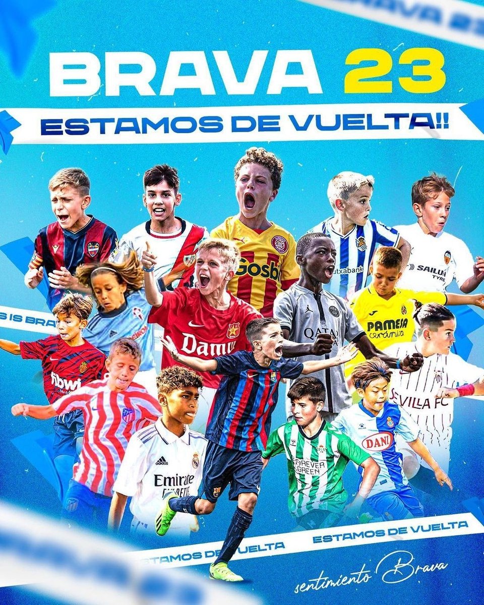 [TORNEO]

🏆Bravafootball Cup
⚽Alevin A 
📆9/10 septiembre
📍Malgrat de Mar, Calella de Mar

Grupo E
Alevin A🔵🔴
CFS Benissanó
CE L'hospitalet 'B'
CF Vitória 'A'
S. Casablanca
 
🕓9:45
AA - Benissanó
 
🕓10:35
AA - Vitória
 
🕓11:25
AA - L'hospitalet
 
🕓12:15
AA - Casablanca