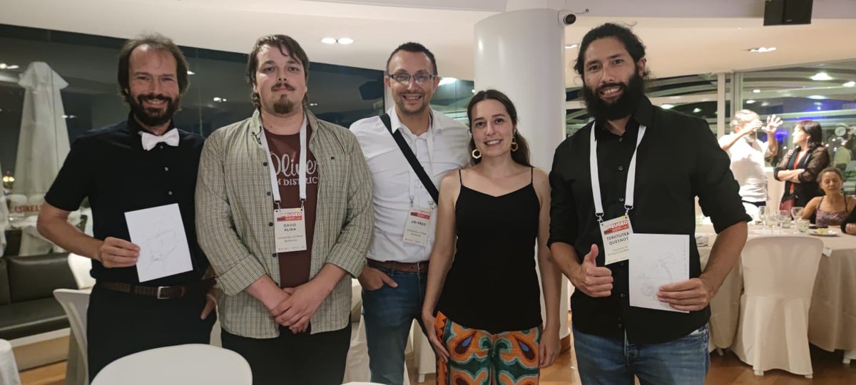 Very friendly congress dinner with <a href="/EUGEO_eu/">EUGEO</a> during day 3 congress #eugeobcn23 The conference is not only about presenting research at <a href="/GeografiaUB/">Geografia UB</a>. It is also about informal getting to know each other. Lots of stories to share with <a href="/Teriitutea/">Teriitutea QUESNOT</a> <a href="/AnisaKunst/">Aleksandra Ianchenko</a> <a href="/nonGoliath/">David</a> Thank you!