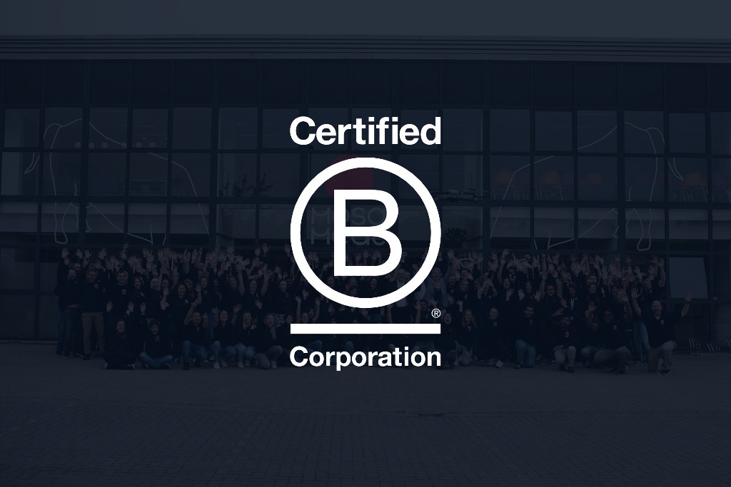 We're thrilled to announce today we are now B Corp Certified!