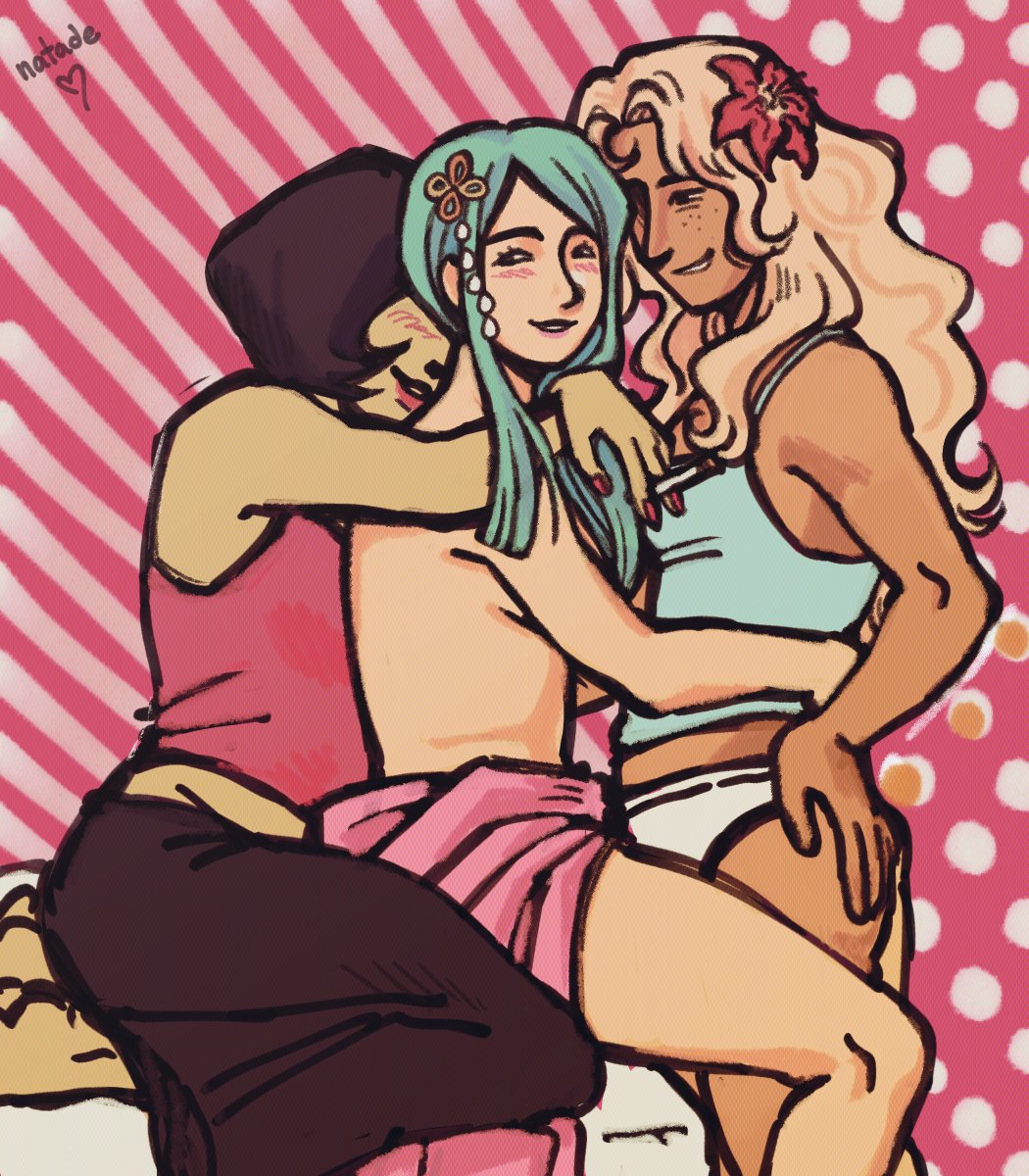 im making an exception to my not bothering to post art here anymore. follow my art blog to invent new species of one piece yuri with me