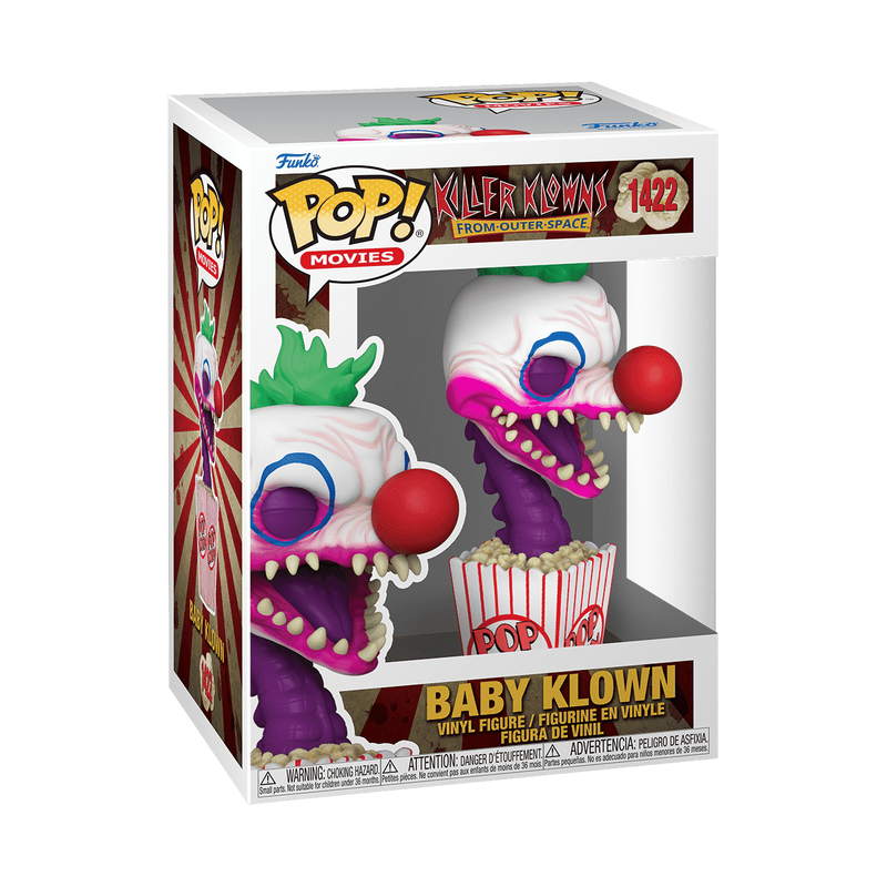 ThePopGateway's tweet photo. 🤡Baby Klown🤡Giveaway!

Any Killer Klowns From Outer Space🤡 fans out there? 

Spooky season is right around the corner👻so lets kick it off right! 

Just 

LIKE, FOLLOW, RT

And we ❤️you all !!

#FunkoFamily #FunkoPop #PopGateway #Giveaway #SmallBusiness https://t.co/PHqhkCnl8o