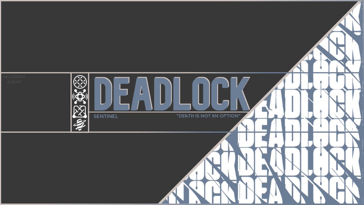 DokaGraphics's tweet photo. DEADLOCK BANNER
[Valorant Agent Deadlock banners]
.
.
.
.
.
.
#valorant #VALORANT #ValorantArt #VALORANTfanart #deadlock #valorantdeadlock #blue #black #grey #tan #DOKA #GraphicDesign #GraphicDesigner #banners #custom #customemade #art #digitalart #digitalwork #photoshop #design https://t.co/nJ2AbXB1eK
