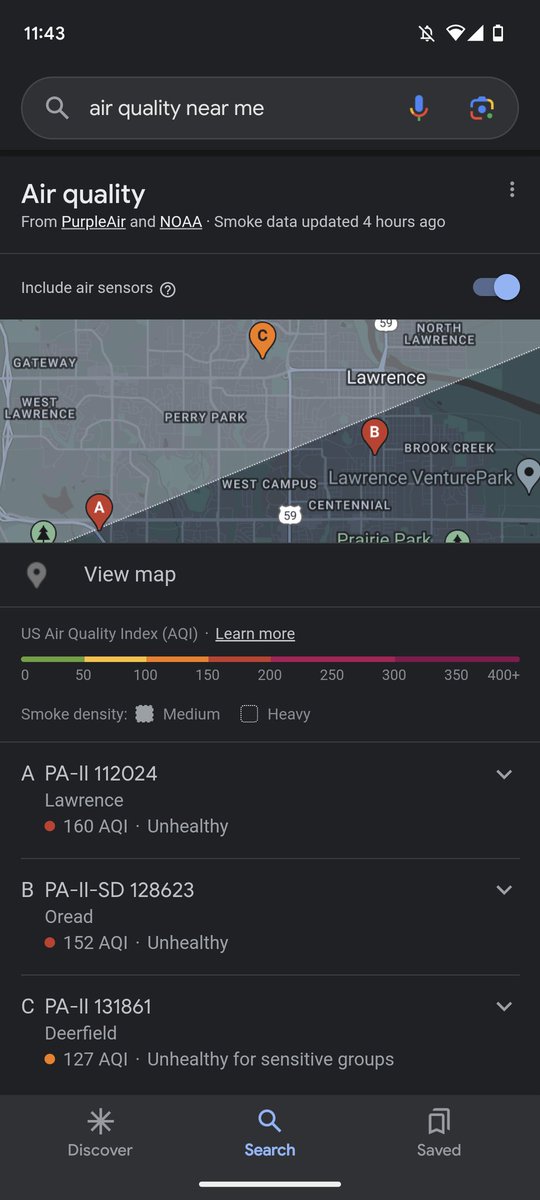 SciFiClimateGuy's tweet image. Wildfire smoke being pushed down to Kansas from Canada is just another gentle reminder we live in an interconnected biosphere where every action we take (or don't take) has consequences. #climatechanged