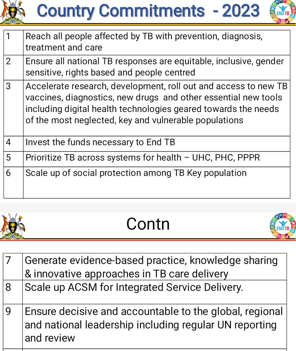 TuryahabweStav2's tweet photo. Yesterday we held a multistaholder engagement in preparation for the second UGLY on the fight against tuberculosis. The stakeholders agreed to key focus areas and commitments for Uganda to end TB by 2030. The meeting was officiated by the Hon Minister for Health. https://t.co/yE5KqfuOJY