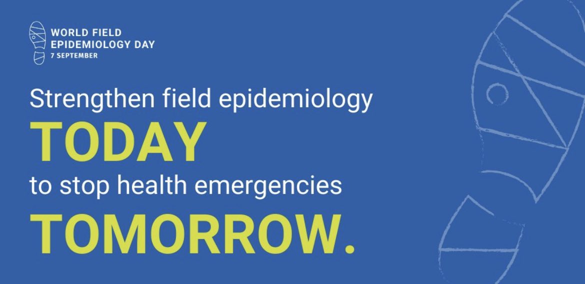 #WorldFieldEpidemiologyDay September 7th, a day to remind us all of the importance to strengthen our capacity for field epidemiology to stop future health emergencies 
#EPIET #EUPHEM #FETP