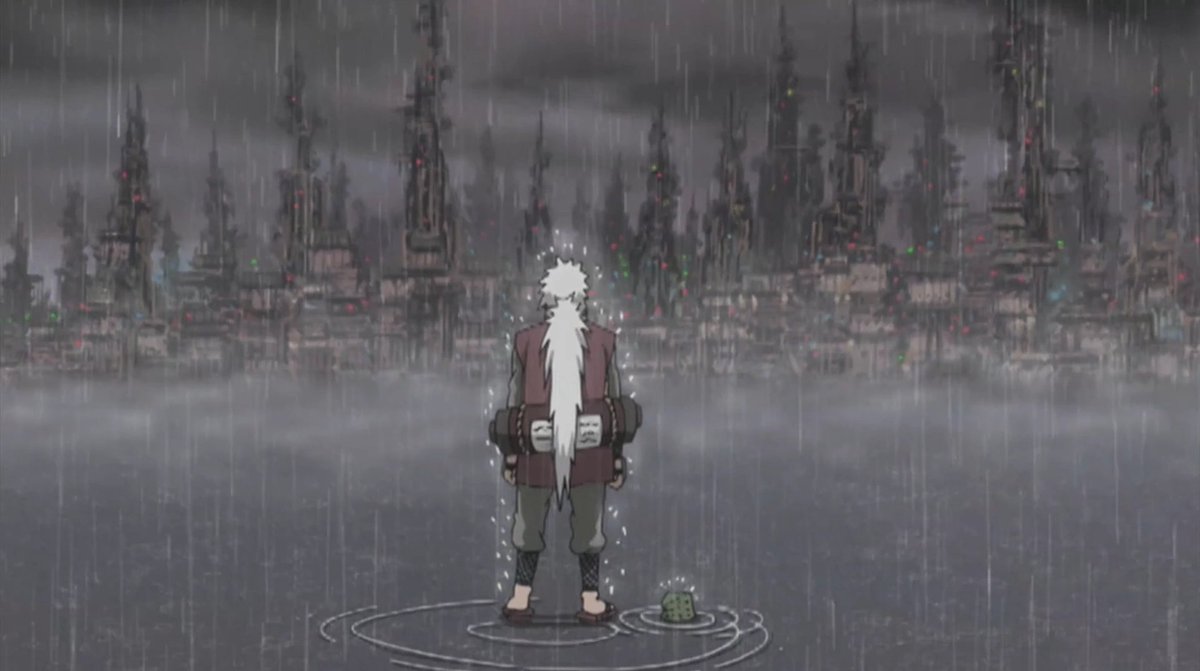 Worllff's tweet photo. Jiraya, l'un des trois Ninja légendaires:

- a accompli 1839 missions, soit plus que n'importe quel Shinobi

- a accompli 138 missions de rang S, soit plus que n'importe quel Shinobi

- Est passé Genin à 6 ans, soit un an plus tôt qu'Itachi Uchiha

- a découvert le secret de pain et a pu le transmettre

- a découvert l'existence de l'Akatsuki avant n'importe quel Shinobi de Konoha

- a été le Sensei du meilleur Shinobi de tous les temps (Naruto) et du Hokage le plus précoce (Minato Namikaze)

- Savait que derrière l'attaque de Kyubi il y avait un puissant Shinobi avec un plan précis 

Je m'arrête la car la liste est longue mais respectez cet Homme.