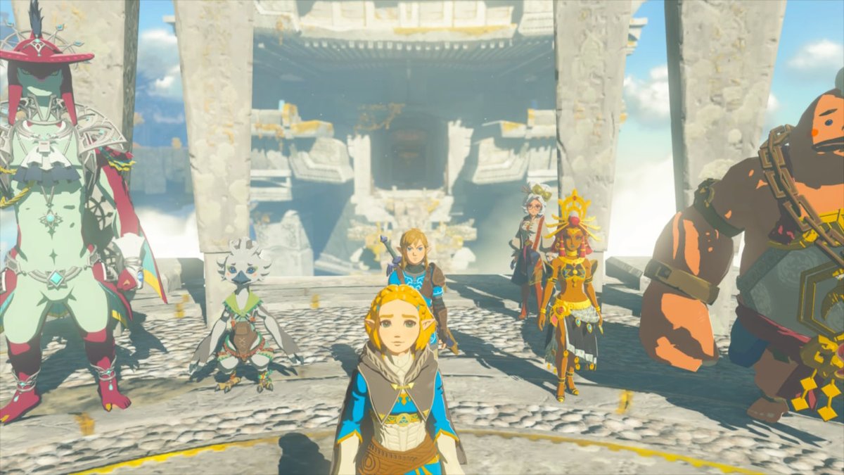 StyrianLenore's tweet photo. Peace returns to Hyrule. Another legendary adventure! #TearsOfTheKingdom #Zelda #NintendoSwitch https://t.co/xyVMgCYnmj
