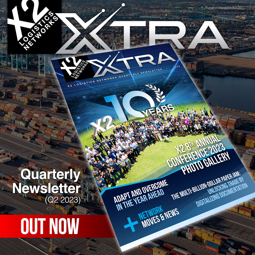 X2Logistics's tweet photo. 📢 X2 Logistics Networks 2nd Quarter Newsletter 2023 is OUT NOW...

Read here ✅ https://t.co/aHuWOm4DC9
 
In this version of the newsletter,
- 10 Years of X2
- X2 New Members 
- X2 Network News
- X2 Last Conference Events and Images

#x2logisticsnetworks #supplychain #logistics https://t.co/aezKoCcqJt