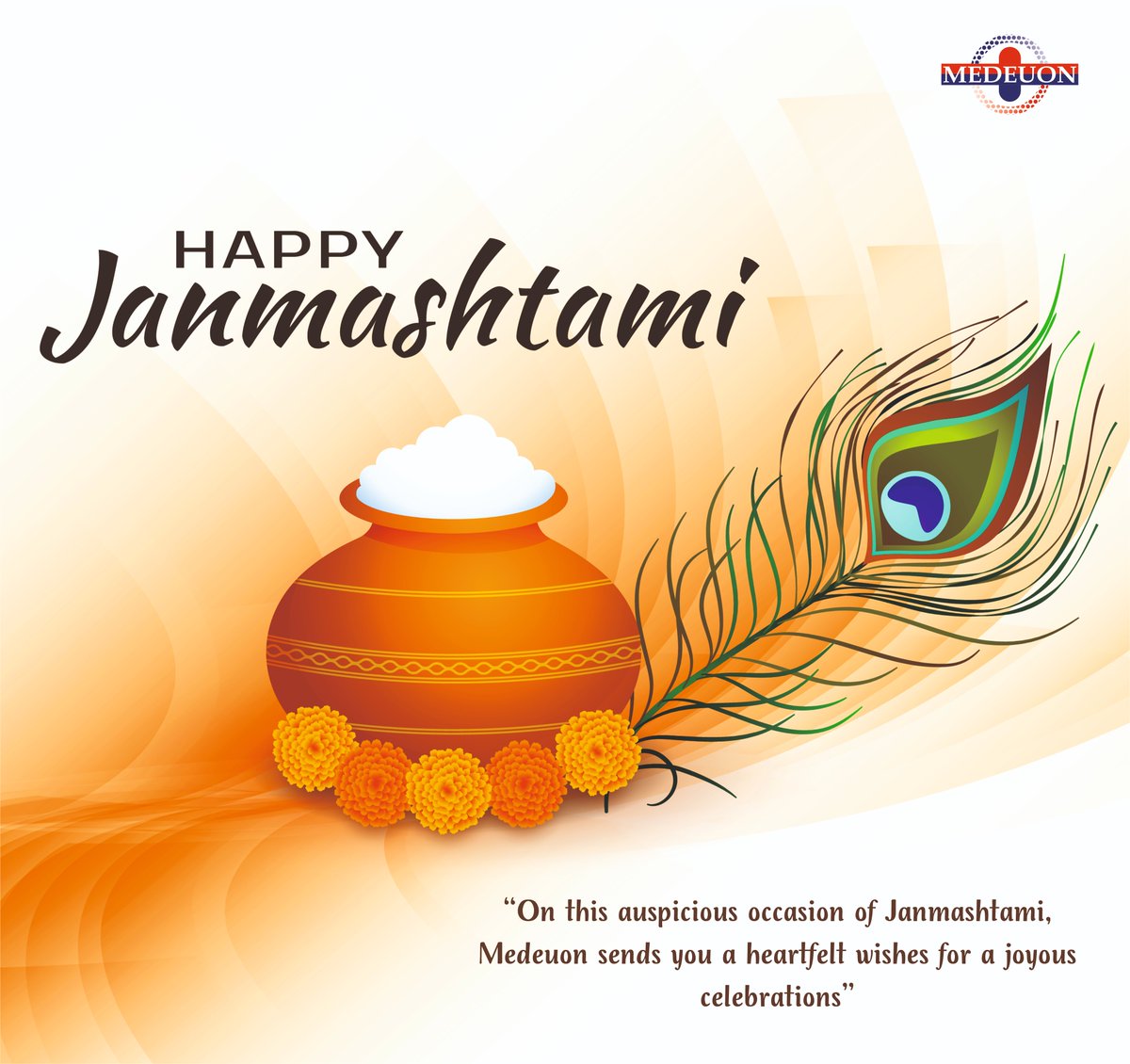 Medeuon's tweet photo. May the celebrations of Krishna Janmashtami fill our hearts with hope, peace, and happiness. Sending best wishes on Krishna Janmashtami to all.
.
.
#Janmashtami #Janmashtami2023  #GokulAshtami #KrishnaAshtami #KrishnaJanmashtami https://t.co/cHDlJCrtcw